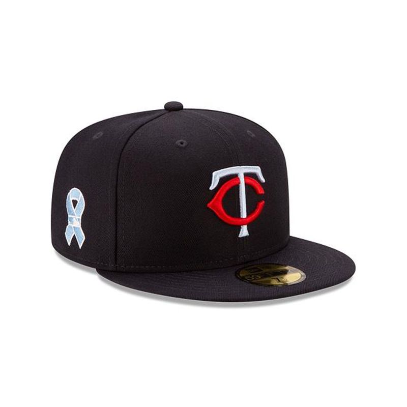 MLB Minnesota Twins Father's Day 59Fifty Fitted (WZV2734) - Blue New Era Caps